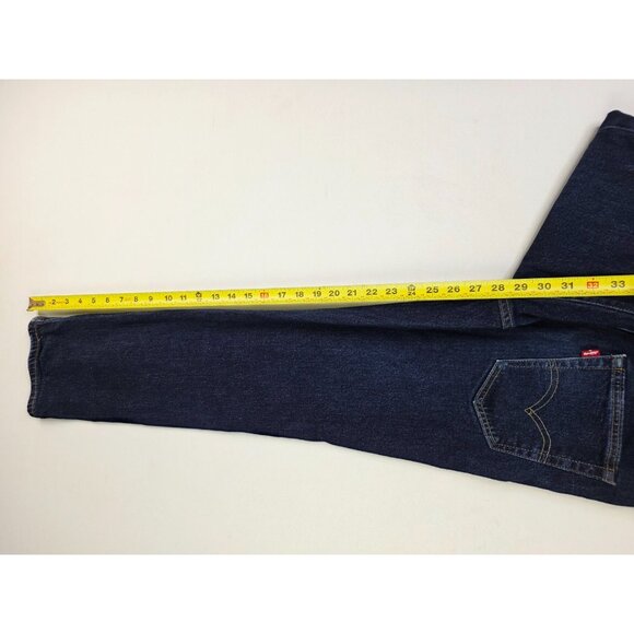 Levis Size 29X28 Mens 541 Blue Denim Premium 5 Pocket Logo Tag Jeans - Picture 4 of 14